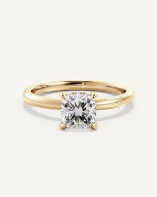 Solitärring Celeste - Kuddslipad